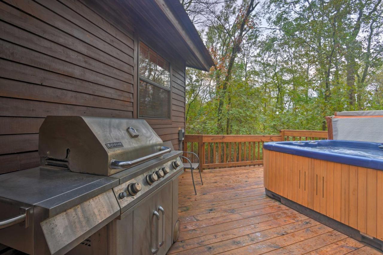 Villa Hochatown Hideaway With Hot Tub, Grill And Fire Pit! Stephens Gap Exterior foto