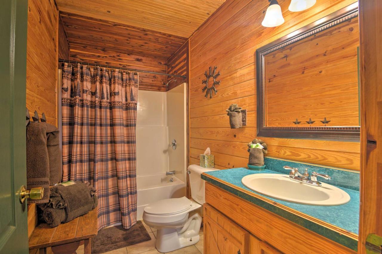 Villa Hochatown Hideaway With Hot Tub, Grill And Fire Pit! Stephens Gap Exterior foto